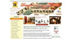 Desktop Screenshot of draught-excluders.com